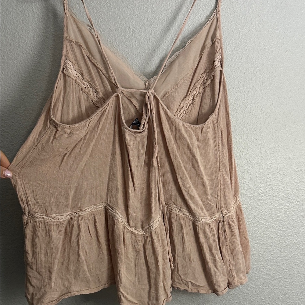 American Eagle Outfitters Beige Lace Camisole - Picture 4 of 5